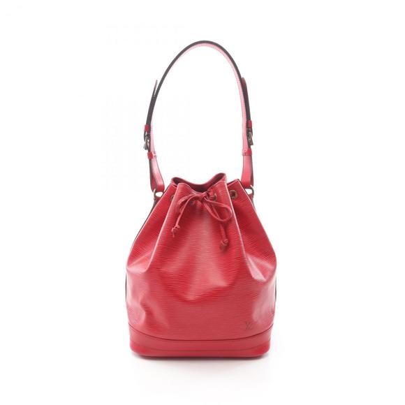 LOUIS VUITTON Red Leather Shoulder Bag - Picture 1 of 8